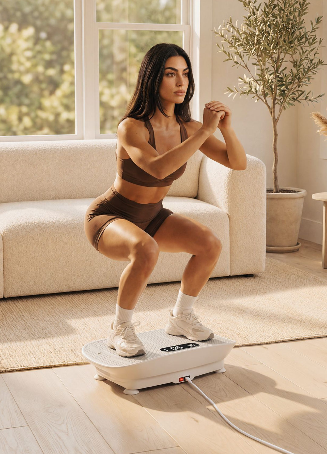 Vibration Plate Machine for Low-Impact Full-Body Muscle Activation at Home