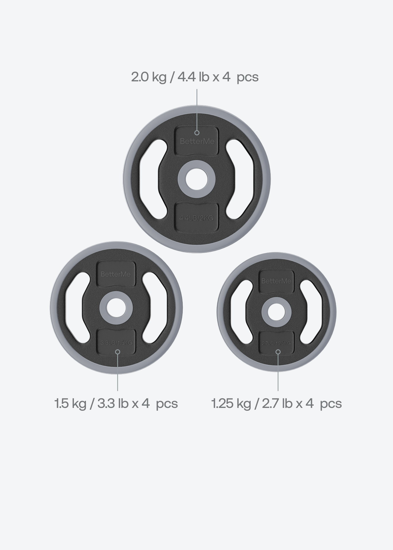 Adjustable Home Weight | Up to 44 LB