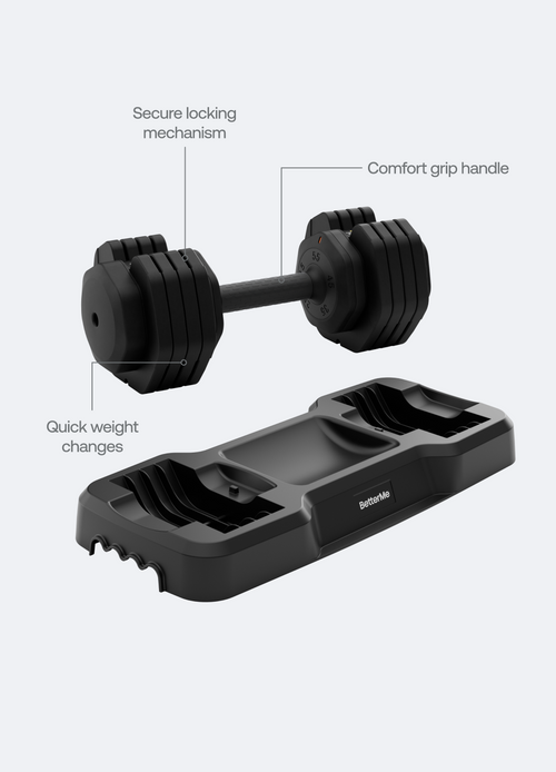 Adjustable Dumbbell | Up to 55 LB