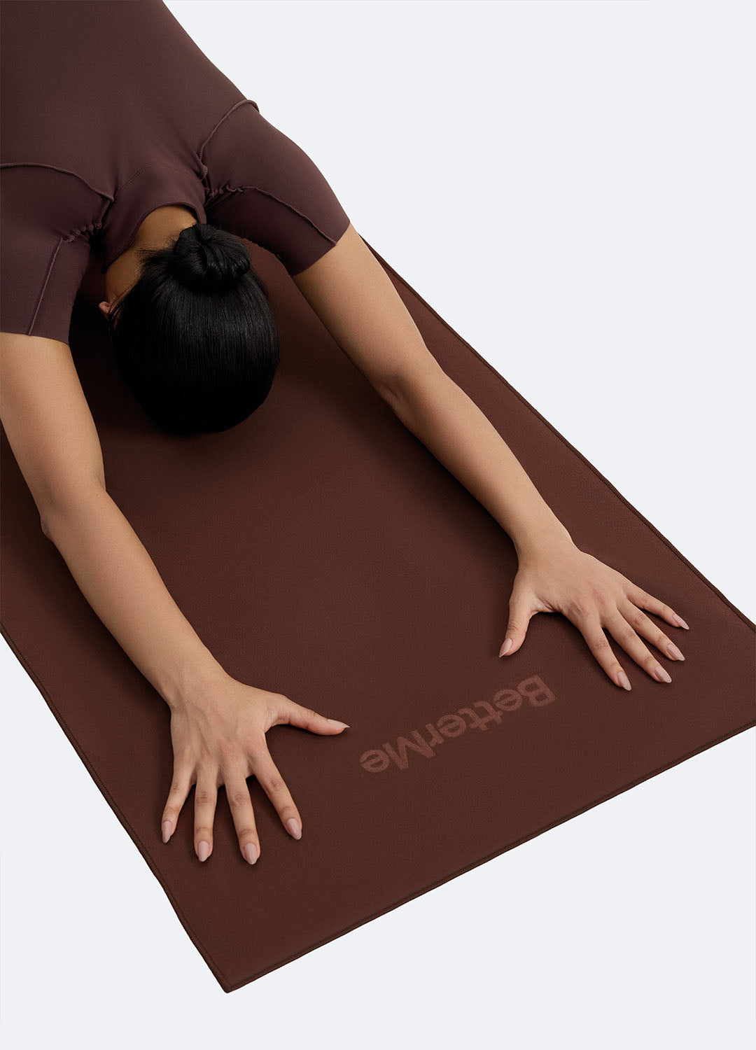 Serviette de yoga antidérapante