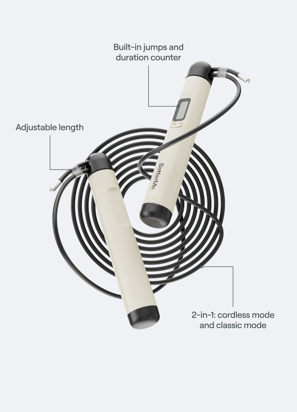 Corde à sauter sans fil