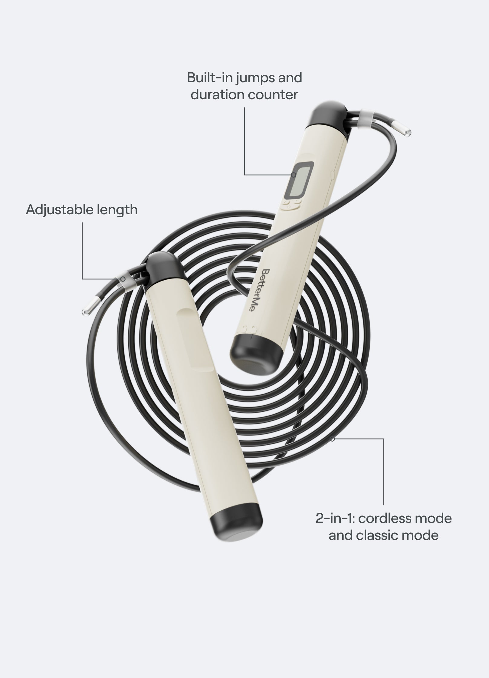 Corde à sauter sans fil