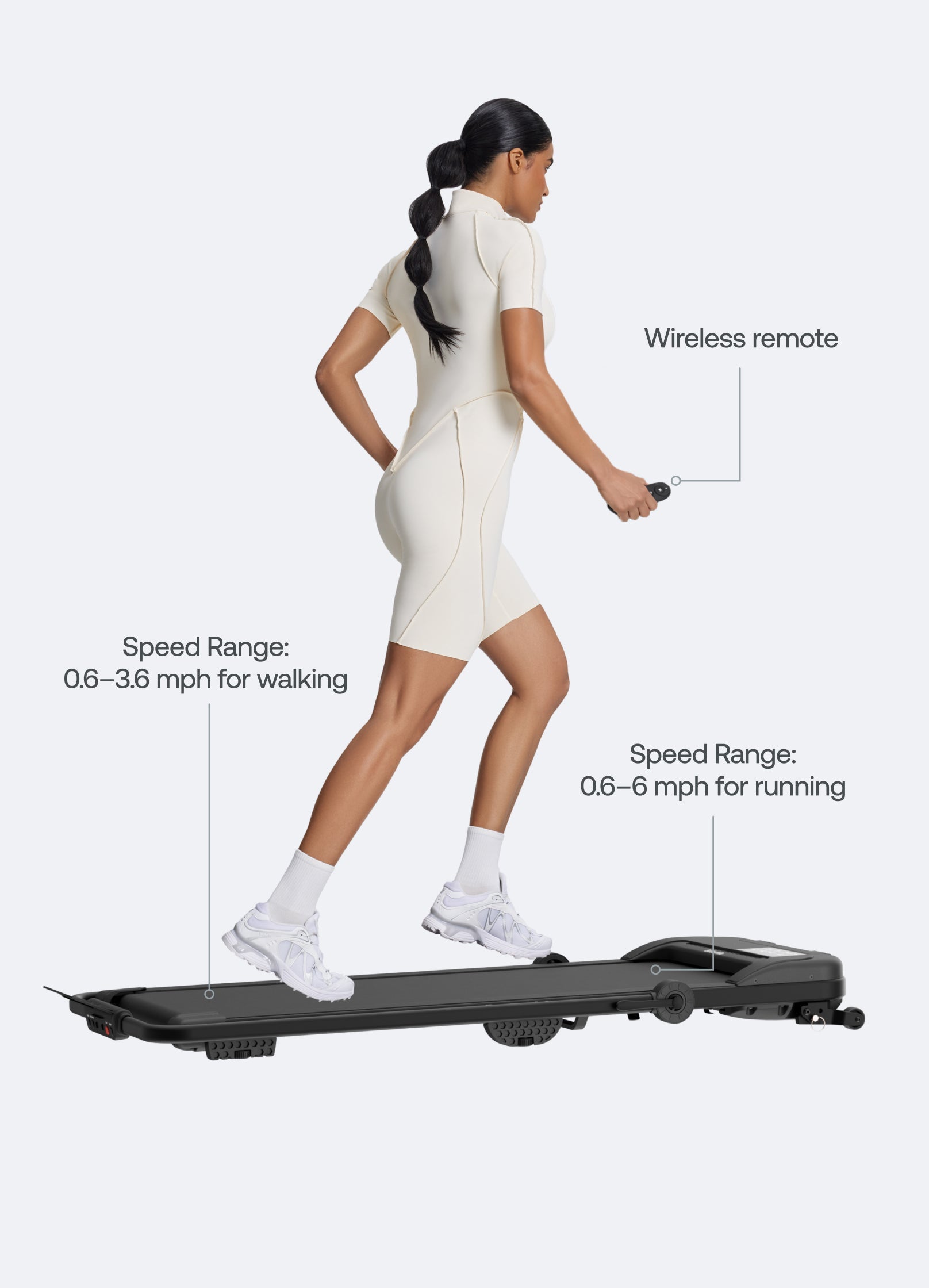 Tapis de marche avec inclinaison