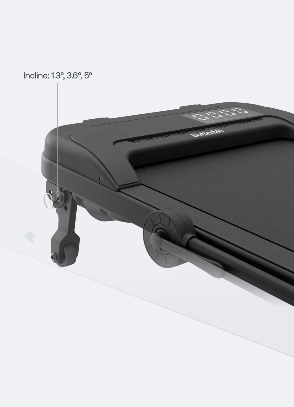 Tapis de marche avec inclinaison